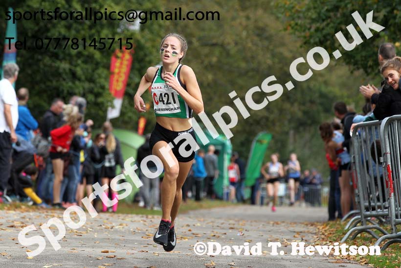 Girls under-15 3 stage road relay, 2019 ERRA 6 and 4 Stage Relay and Young Athletes.  Photo: David T. Hewitson/Sports for All Pics
